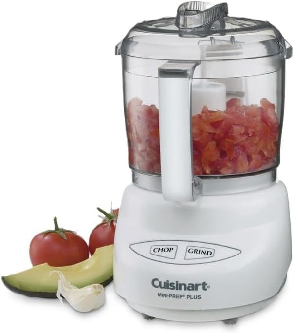White mini prep plus 3 cup processor — photo 3