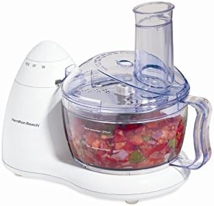 White compact eight cup vegetable chopper