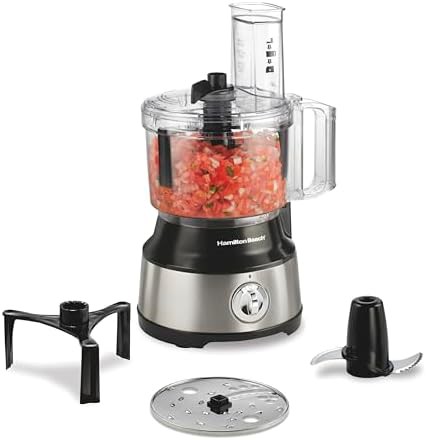 Ten cup processor with bowl scraper