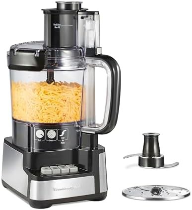 Twelve cup stack and snap chopper