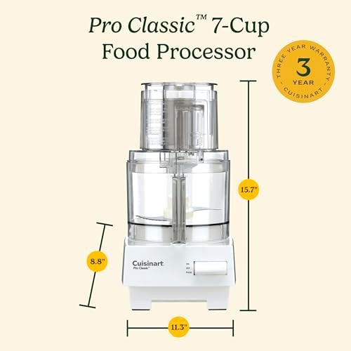 White pro classic 7 cup processor — photo 3