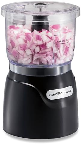 Electric three cup vegetable chopper