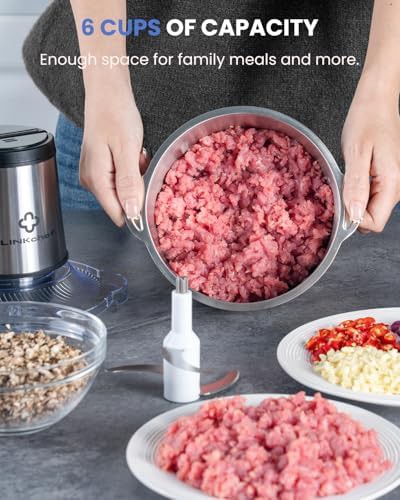 Small six cup electric meat and vegetable chopper — photo 4
