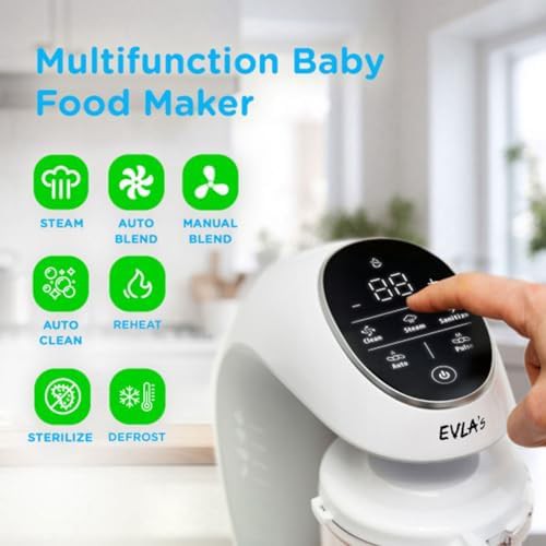 White baby food maker and steamer — photo 4