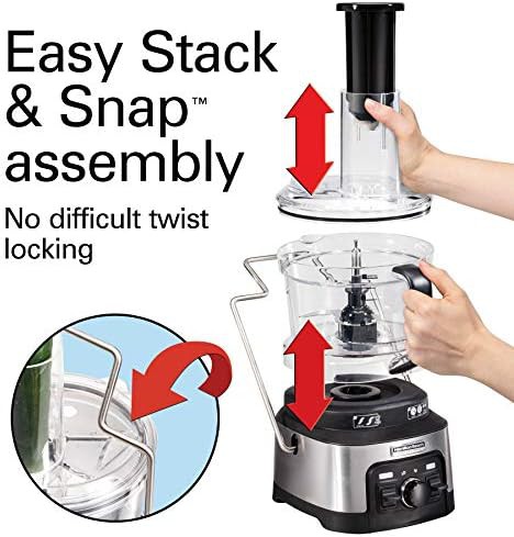 Professional stack and snap food processor — photo 5