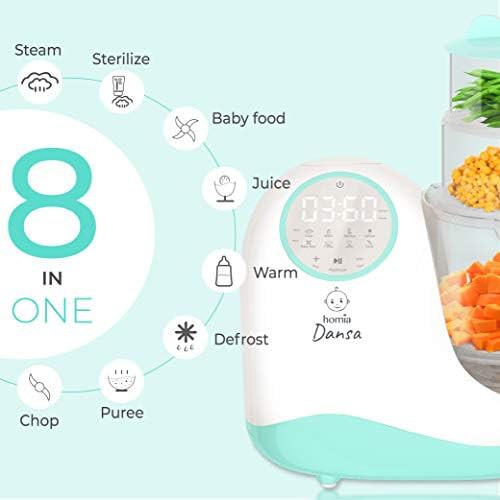 Baby food steamer and chopper with tritan cup — photo 4