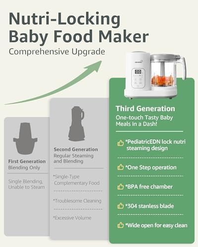 All in one baby food processor with touch screen — photo 3