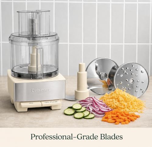 Cream stainless 14 cup food processor — photo 5