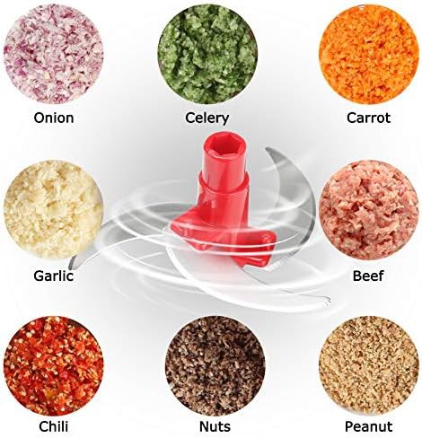 Manual vegetable chopper with clear container — photo 4