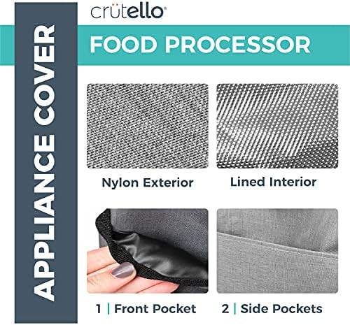 Padded large processor cover with storage — photo 3