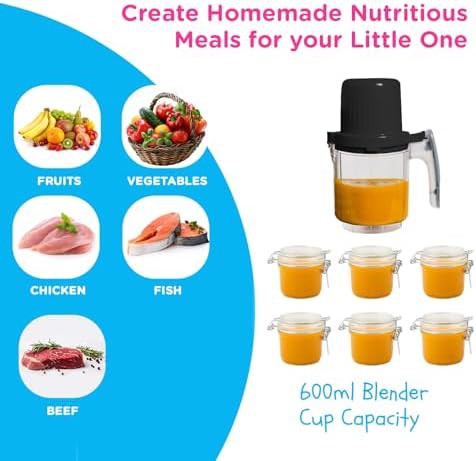 Dark grey double basket baby food maker — photo 4