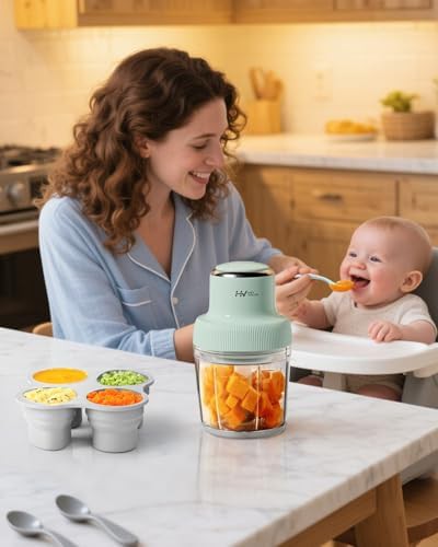 Glass bowl baby and pet food maker — photo 5