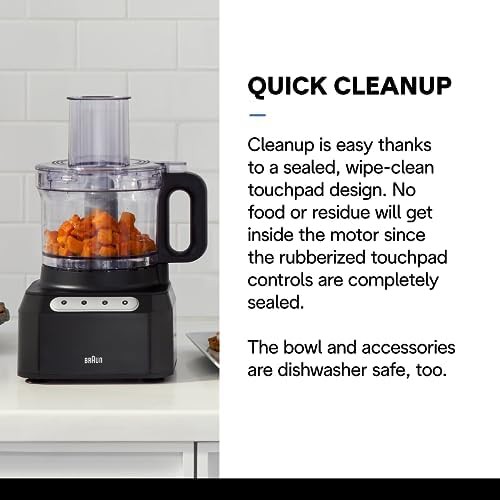Black eight cup easy prep processor — photo 4