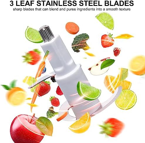Baby food puree blender with two glass bowls — photo 4