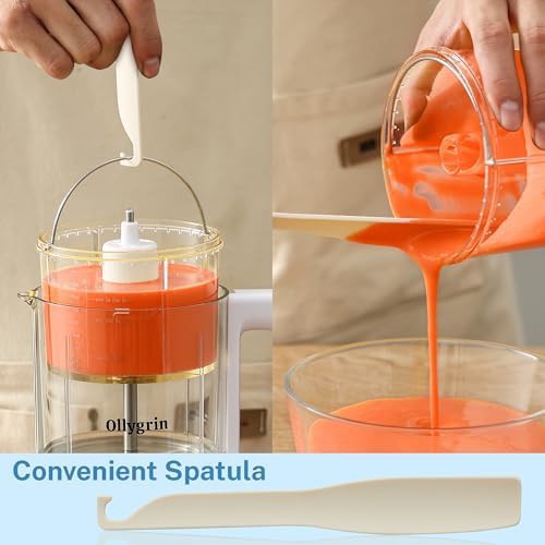White baby food maker with touch screen — photo 5