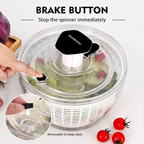 Large salad spinner and manual food processor — photo 3