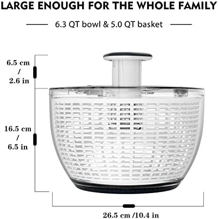 Large salad spinner and manual food processor — photo 5