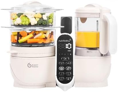 Mineral beige baby food meal station