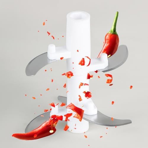 Blue manual portable vegetable food processor — photo 4