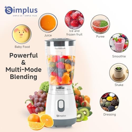 Grey portable blender for smoothies and baby food — photo 3