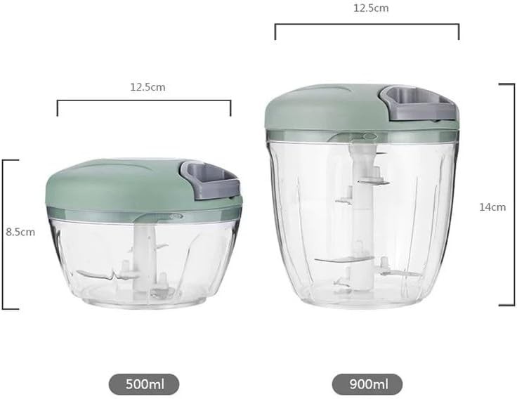 Manual onion chopper with storage container — photo 4