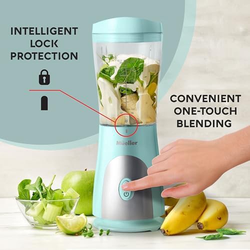 Turquoise heavy duty travel blender — photo 4