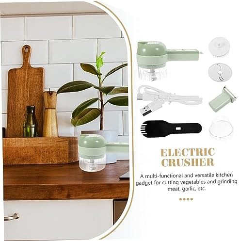 Portable electric vegetable cutter and garlic mincer — photo 4