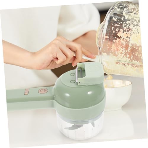 Portable USB rechargeable garlic and vegetable cutter — photo 5