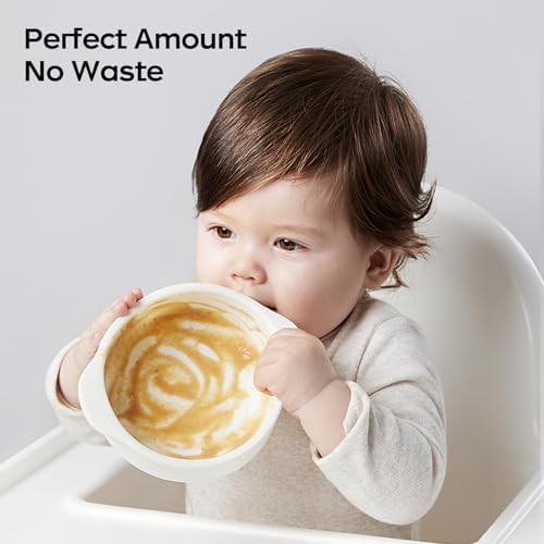 White glass baby food maker and blender — photo 3