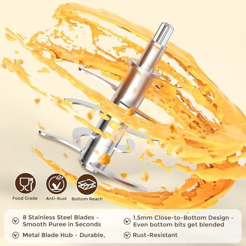 Glass bowl one touch baby food blender — photo 4