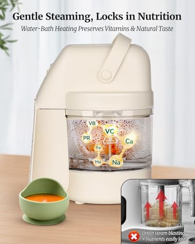 Glass bowl baby food processor and steamer — photo 5
