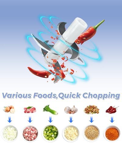 Rechargeable mini garlic chopper 350ml — photo 4