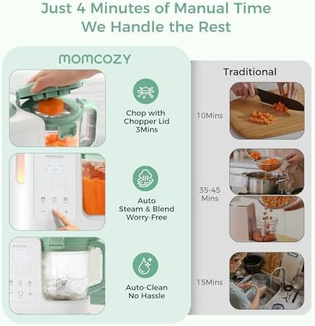 Automatic steam and blend baby food processor — photo 3