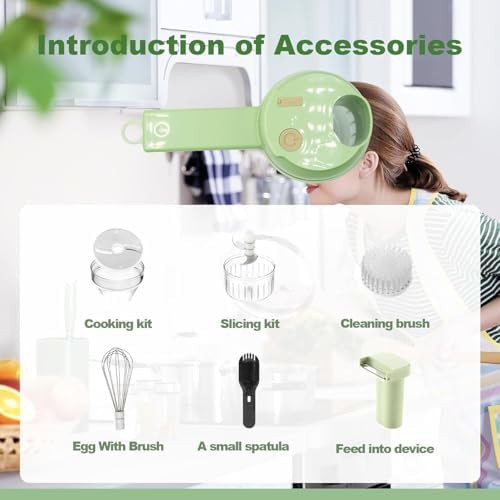 Portable wireless four in one vegetable chopper — photo 5