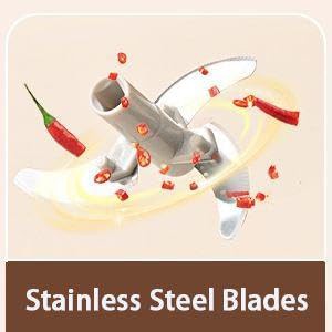 Manual stainless blade vegetable processor 500ml — photo 4