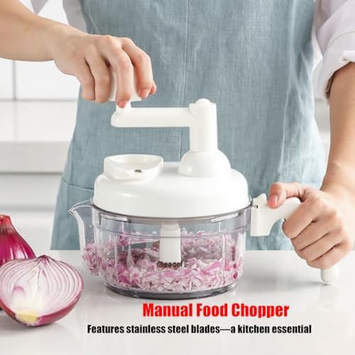 Manual hand crank meat and vegetable chopper — photo 4