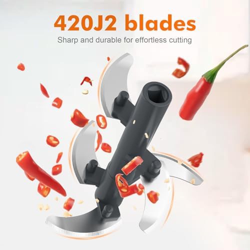 Manual pull string vegetable chopper 900ml — photo 5