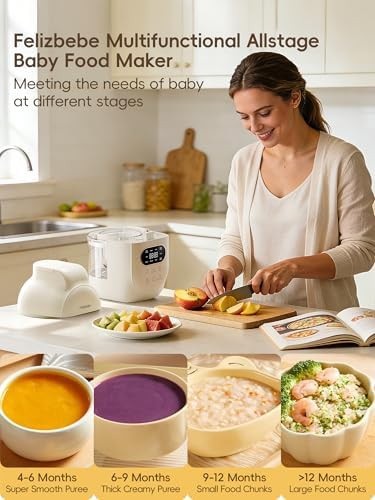 Glass baby food maker with steamer — photo 5