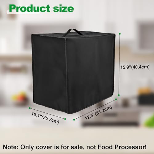 Black dust cover for eight cup processor — photo 3