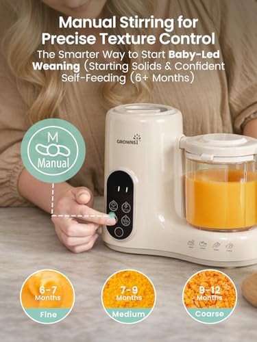 Cream colored dual layer baby food maker — photo 4