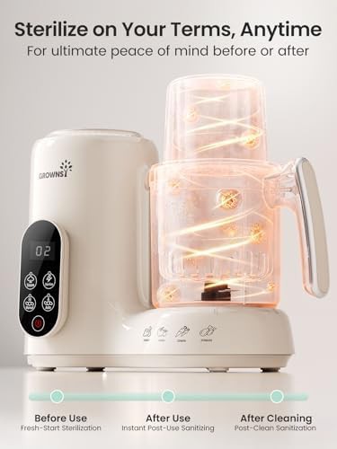 Cream colored dual layer baby food maker — photo 5
