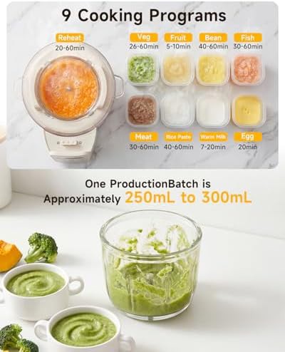 Glass baby food processor with steamer function — photo 5