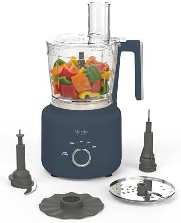 Ten cup electric processor in grey