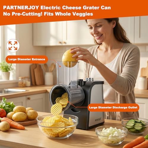 Electric cheese grater and dicing salad maker — photo 4