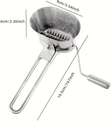 Manual handheld herb and garlic chopper — photo 4
