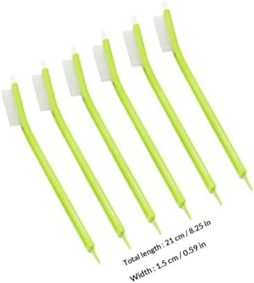Green plastic cleaning brushes for food processors — photo 3