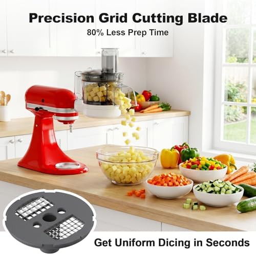 Five in one vegetable chopper and dicer attachment — photo 5