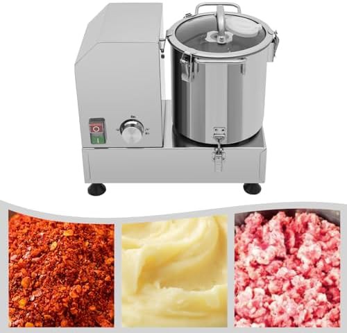 Commercial electric stainless steel ingredient mincer — photo 4
