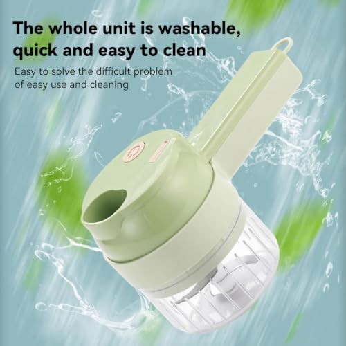 Cordless five in one vegetable chopper and slicer — photo 3