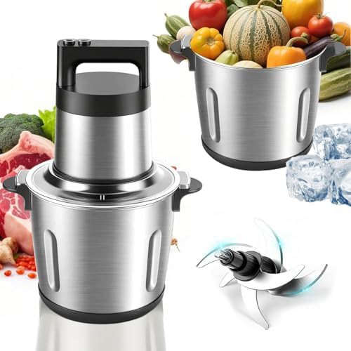 Large 6L stainless steel meat grinder